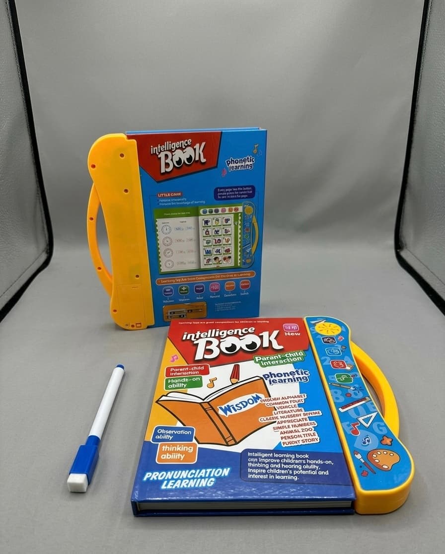 Intelligence Book - Interactive Phonetic Learning & Wisdom Tablet for Kids